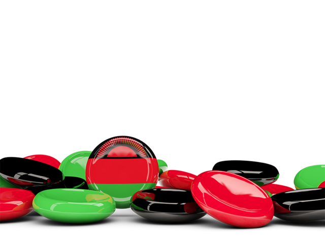 Round buttons background. Download flag icon of Malawi at PNG format