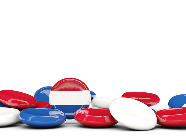 Round buttons background. Download flag icon of Netherlands at PNG format