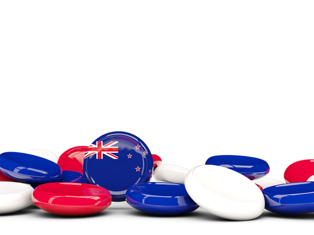 Round buttons background. Download flag icon of New Zealand at PNG format