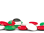 Palestinian territories. Round buttons background. Download icon.