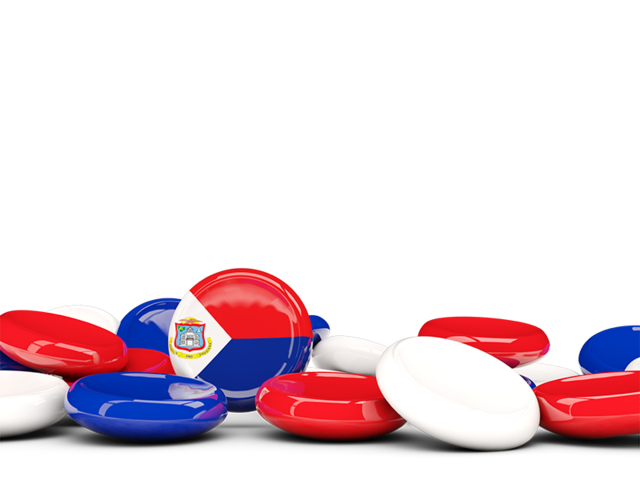 Round buttons background. Download flag icon of Sint Maarten at PNG format