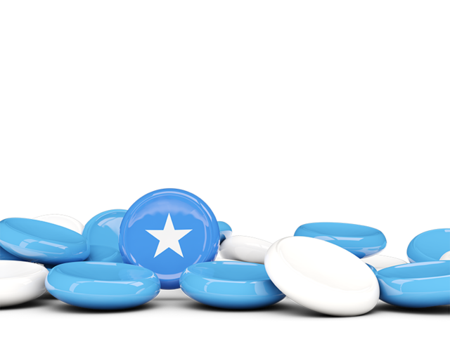 Round buttons background. Download flag icon of Somalia at PNG format