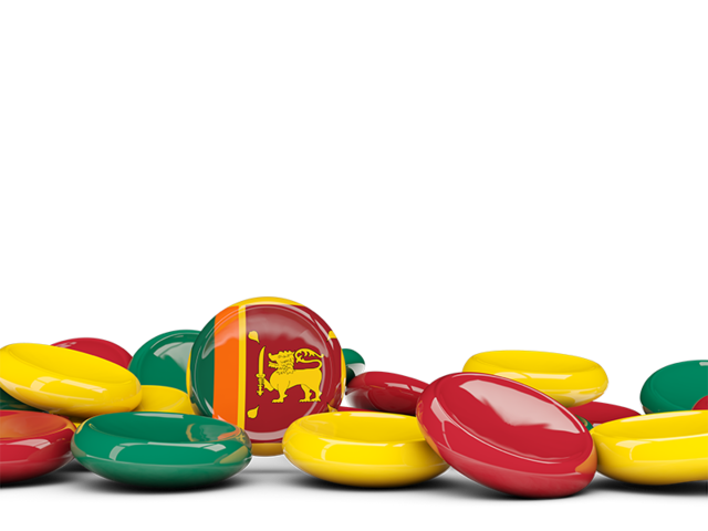 Round buttons background. Download flag icon of Sri Lanka at PNG format