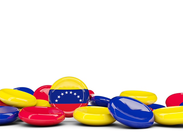 Round buttons background. Download flag icon of Venezuela at PNG format