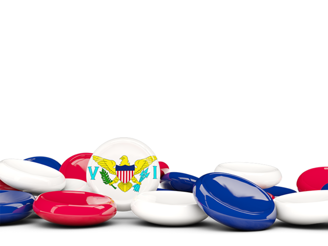 Round buttons background. Download flag icon of Virgin Islands of the United States at PNG format