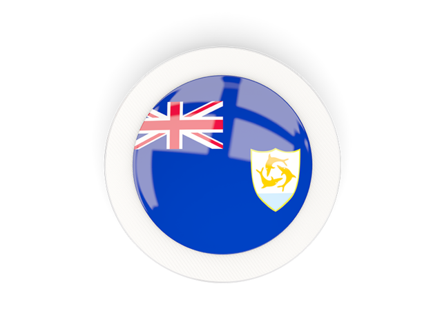 Round carbon icon. Download flag icon of Anguilla at PNG format