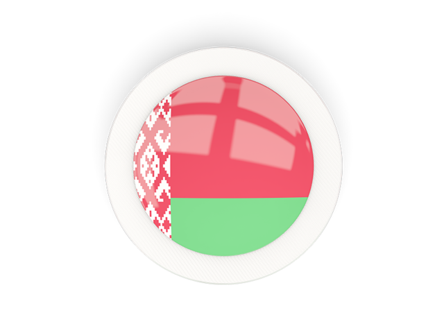 Round carbon icon. Download flag icon of Belarus at PNG format