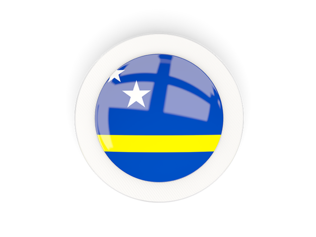 Round carbon icon. Download flag icon of Curacao at PNG format