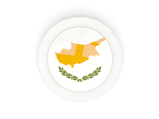 Round carbon icon. Download flag icon of Cyprus at PNG format