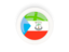 Equatorial Guinea. Round carbon icon. Download icon.