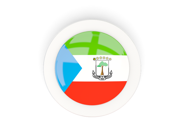 Round carbon icon. Download flag icon of Equatorial Guinea at PNG format