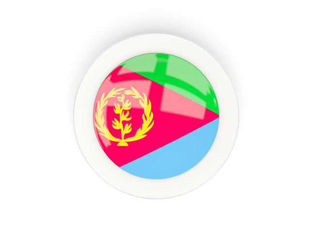 Round carbon icon. Download flag icon of Eritrea at PNG format