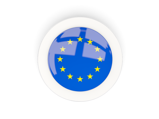 Round carbon icon. Download flag icon of European Union at PNG format