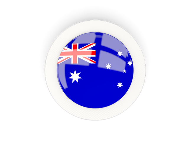Round carbon icon. Download flag icon of Heard Island at PNG format