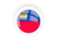 Liechtenstein. Round carbon icon. Download icon.