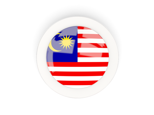 Round carbon icon. Download flag icon of Malaysia at PNG format