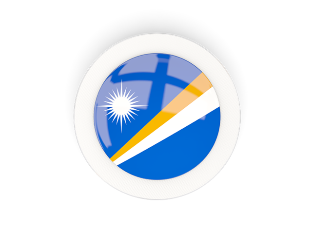 Round carbon icon. Download flag icon of Marshall Islands at PNG format