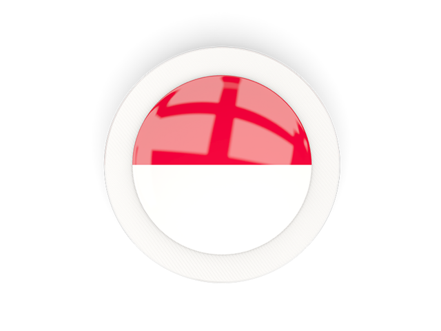 Round carbon icon. Download flag icon of Monaco at PNG format