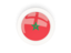 Morocco. Round carbon icon. Download icon.