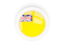 Niue. Round carbon icon. Download icon.