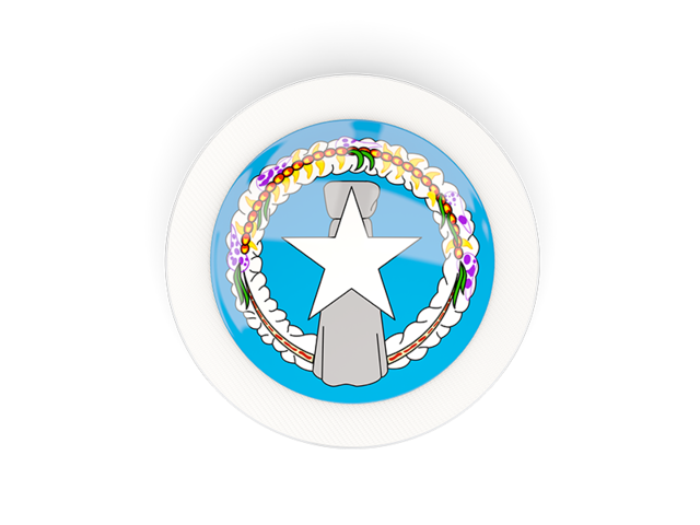 Round carbon icon. Download flag icon of Northern Mariana Islands at PNG format