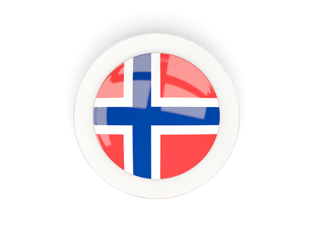 Round carbon icon. Download flag icon of Norway at PNG format