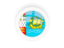 Saint Pierre and Miquelon. Round carbon icon. Download icon.