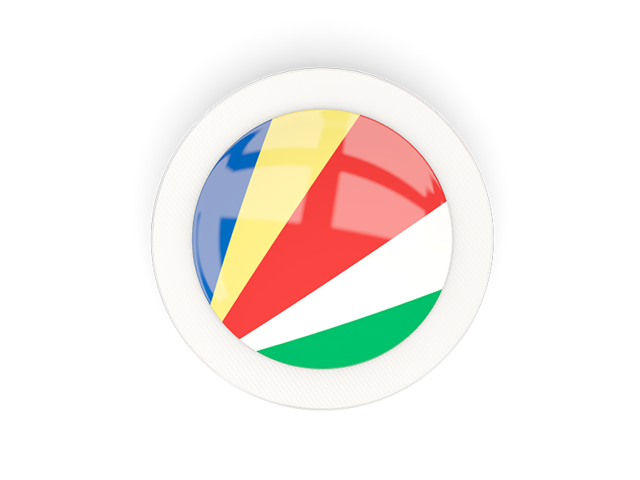 Round carbon icon. Download flag icon of Seychelles at PNG format