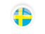 Sweden. Round carbon icon. Download icon.