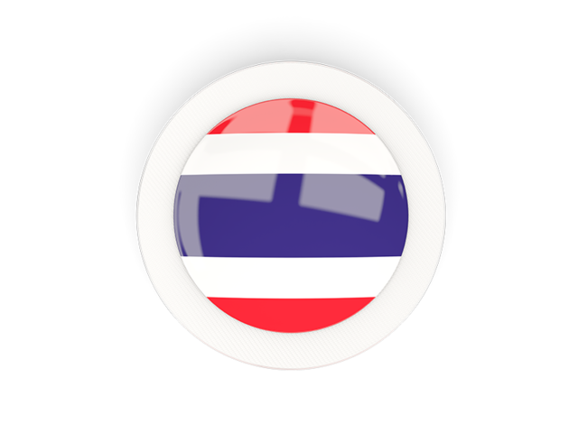 Round carbon icon. Download flag icon of Thailand at PNG format