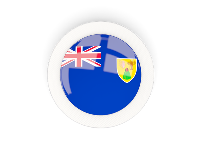 Round carbon icon. Download flag icon of Turks and Caicos Islands at PNG format