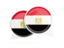 Egypt. Round chat icon. Download icon.