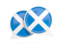 Scotland. Round chat icon. Download icon.