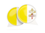 Vatican City. Round chat icon. Download icon.