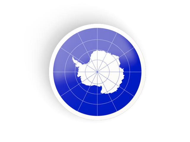 Round concave icon. Download flag icon of Antarctica at PNG format