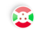 Burundi. Round concave icon. Download icon.