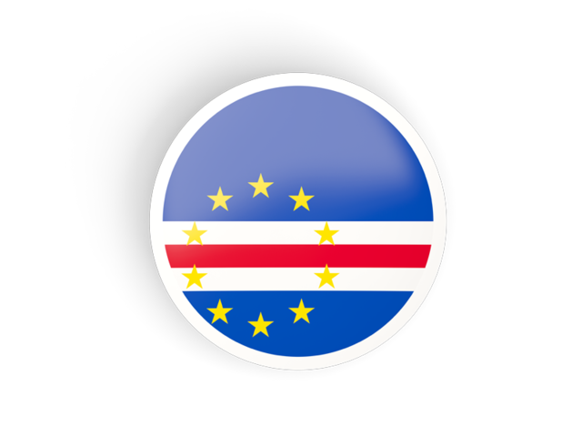 Round concave icon. Download flag icon of Cape Verde at PNG format