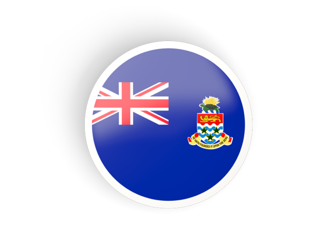 Round concave icon. Download flag icon of Cayman Islands at PNG format