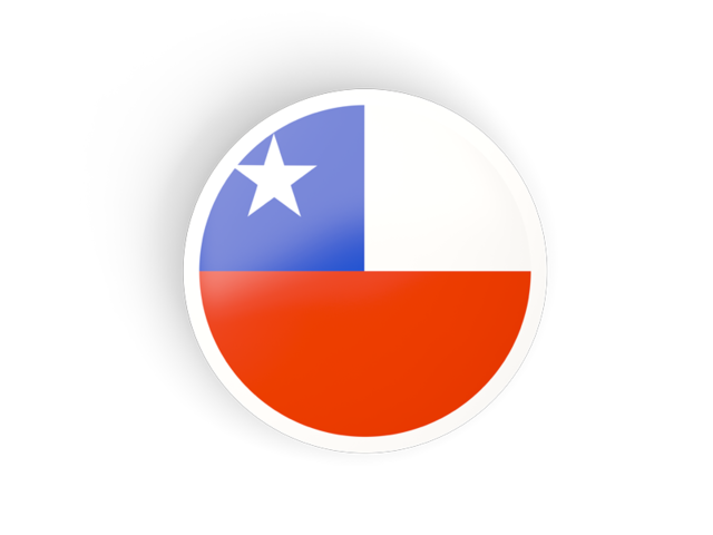 Round concave icon. Download flag icon of Chile at PNG format