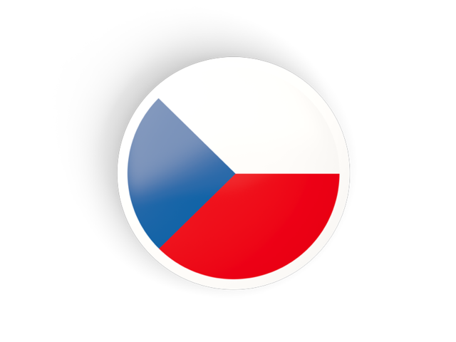Round concave icon. Download flag icon of Czech Republic at PNG format