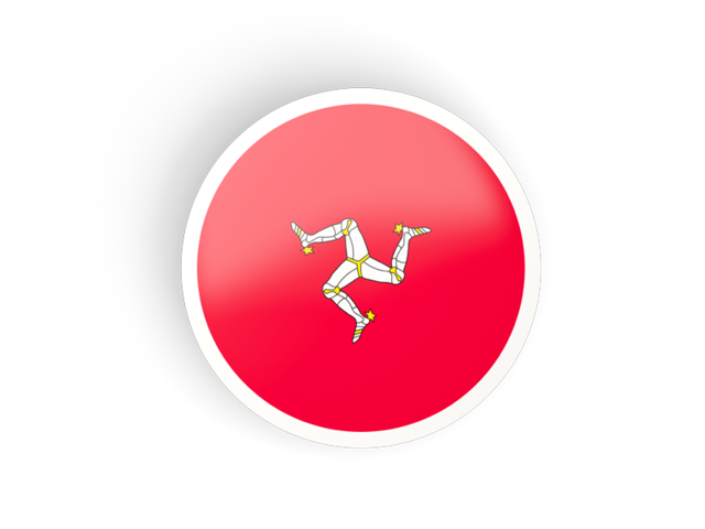 Round concave icon. Download flag icon of Isle of Man at PNG format
