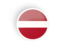 Latvia. Round concave icon. Download icon.