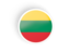 Lithuania. Round concave icon. Download icon.