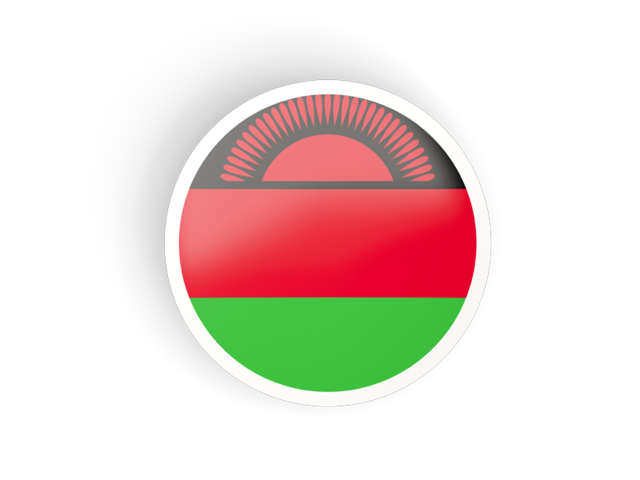 Round concave icon. Download flag icon of Malawi at PNG format