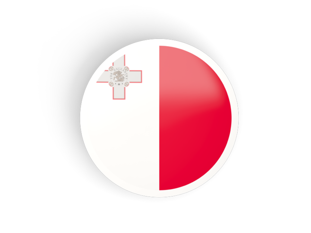 Round concave icon. Download flag icon of Malta at PNG format