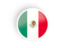 Mexico. Round concave icon. Download icon.