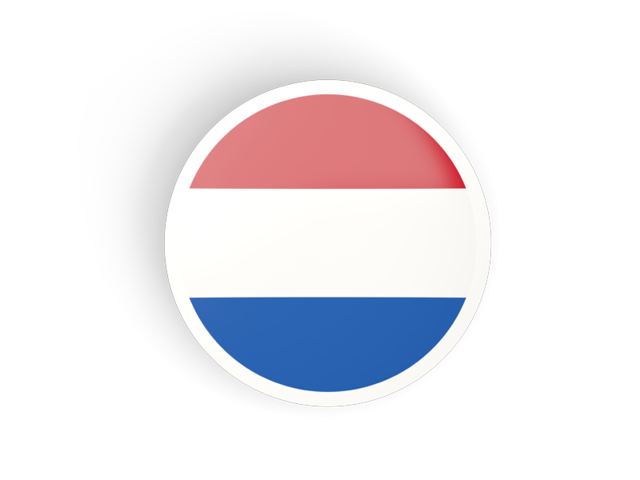 Round concave icon. Download flag icon of Netherlands at PNG format