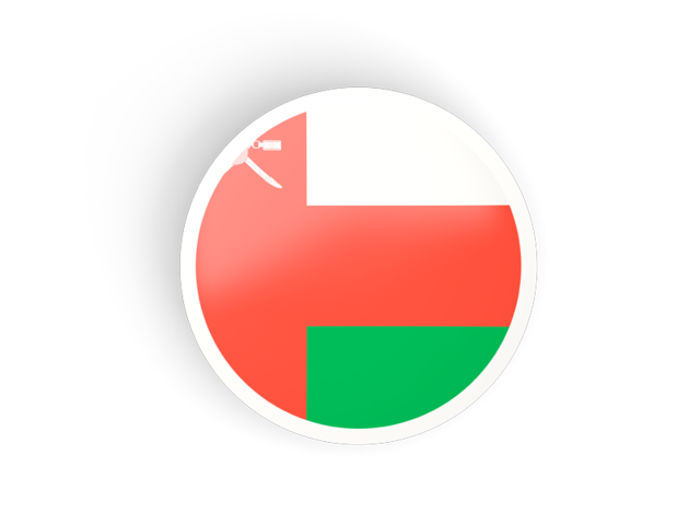 Round concave icon. Download flag icon of Oman at PNG format