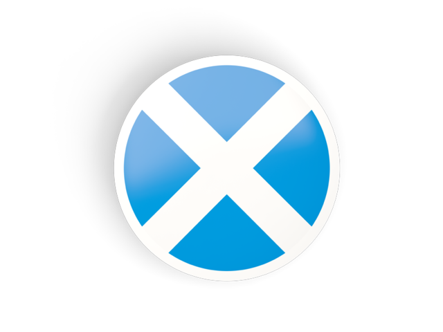 Round concave icon. Download flag icon of Scotland at PNG format