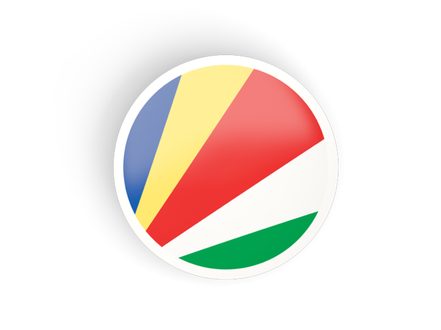 Round concave icon. Download flag icon of Seychelles at PNG format